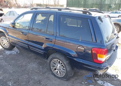 2004 Jeep Grand Cherokee Limited из США, поврежденный, VIN 1J8GW58N84C160943
